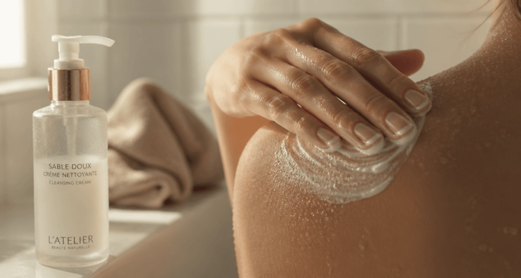 meilleur gel douche surgras sur peau humide