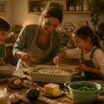 Menu famille semaine préparé en cuisine familiale