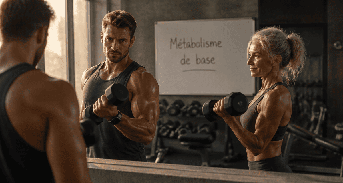Métabolisme et musculation exercices salle de sport