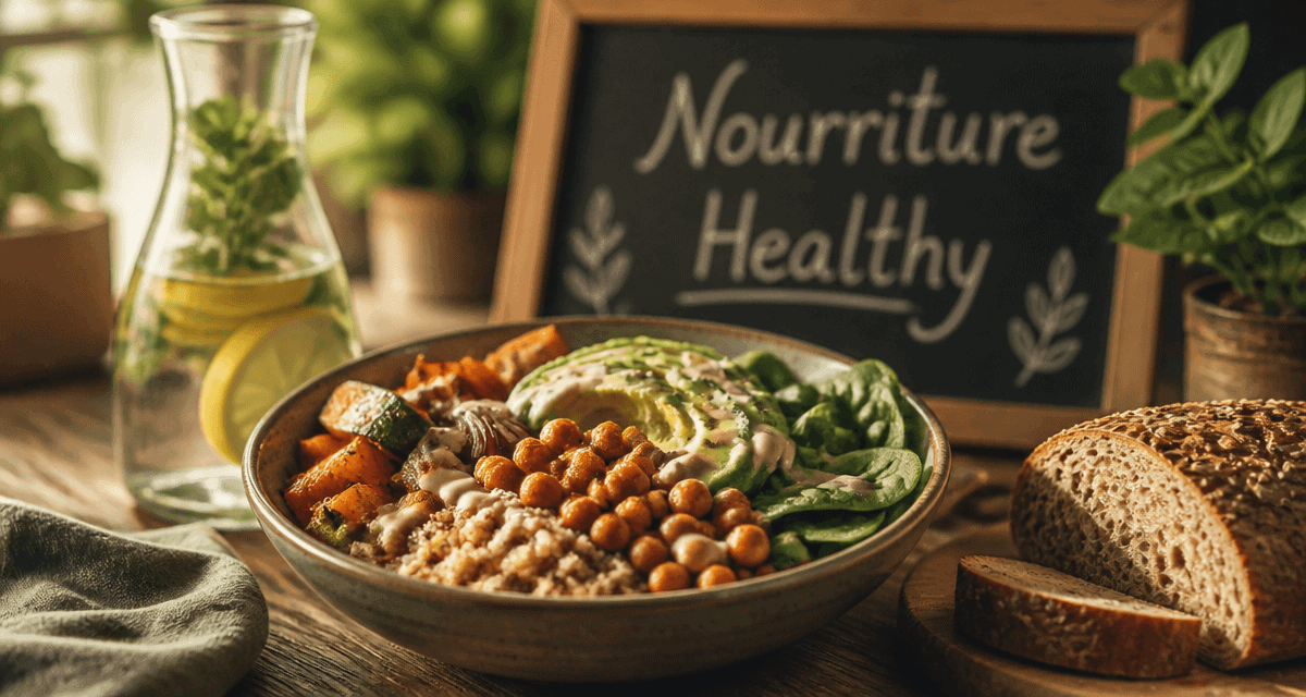 nourriture healthy bowl quinoa légumes
