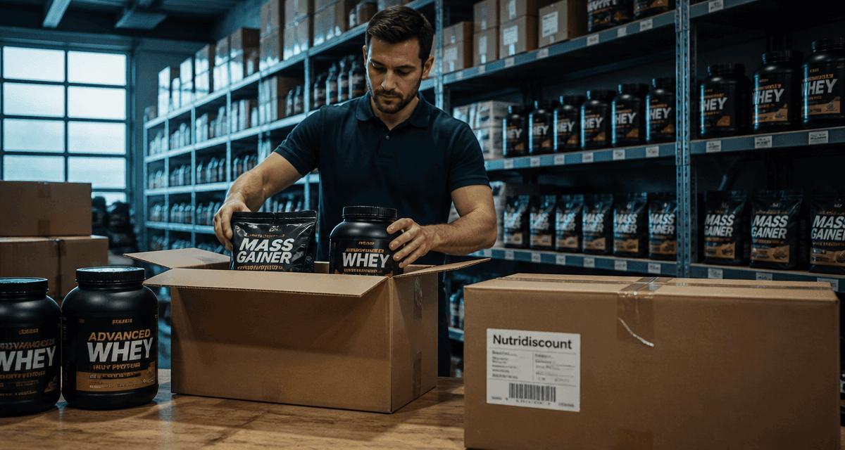 nutridiscount avis livraison whey entrepôt