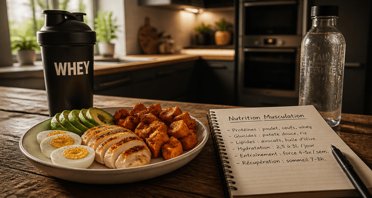 nutrition pour la musculation repas protéiné