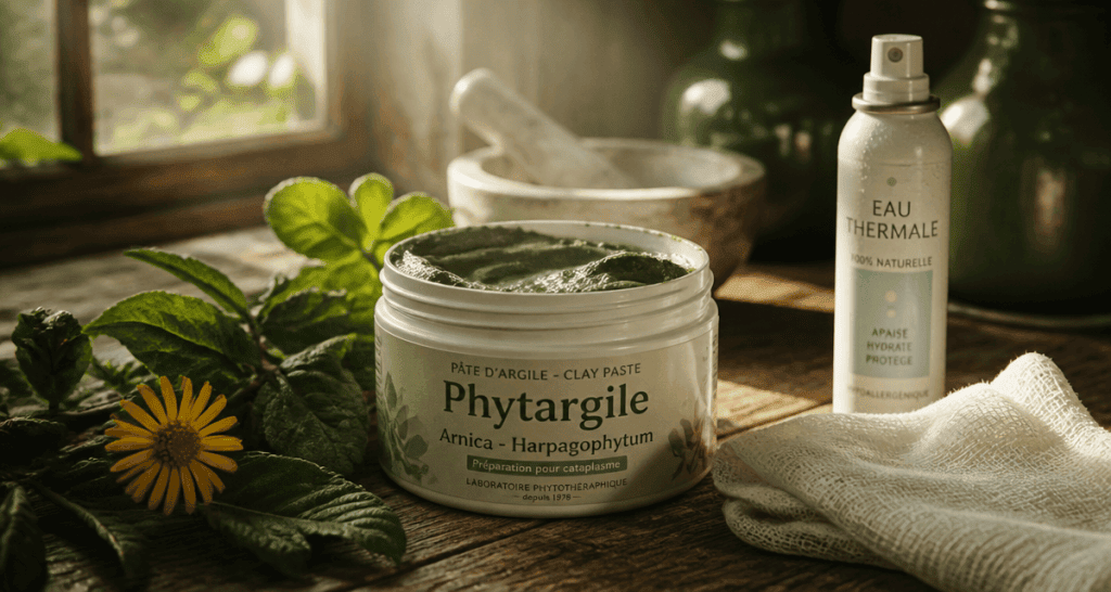 phytargile cataplasme argile verte griffe du diable arnica