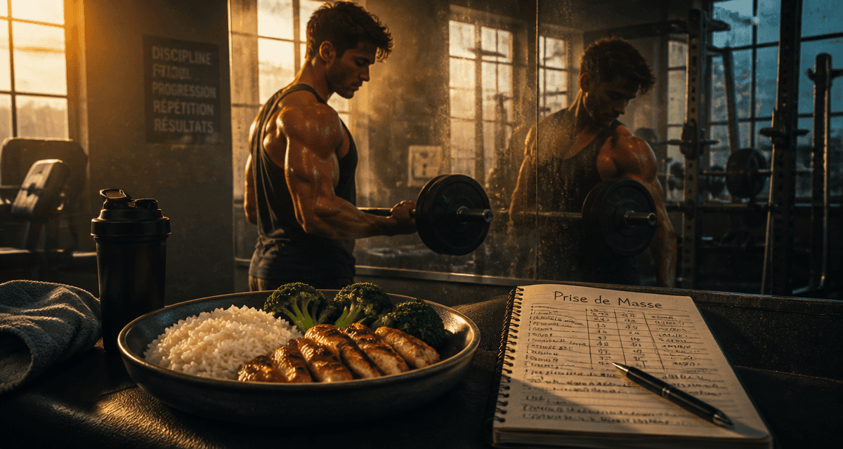 prise de masse musculaire homme salle de sport