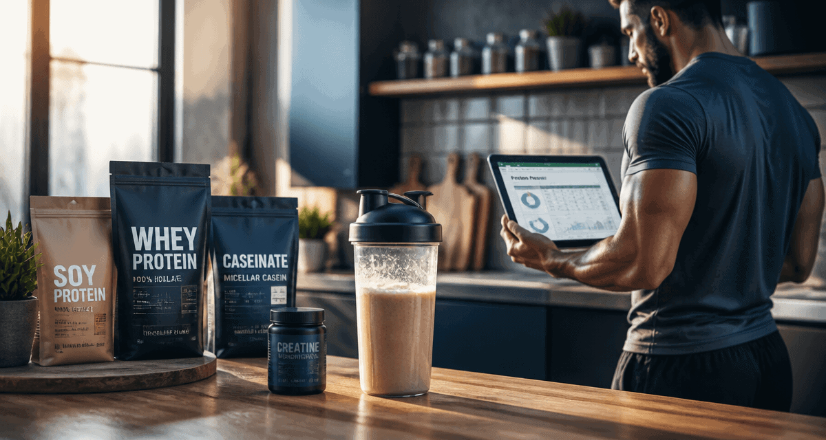 protein power smoothie protéines créatine cuisine