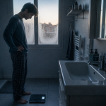 Se peser tous les jours sur une balance en salle de bain