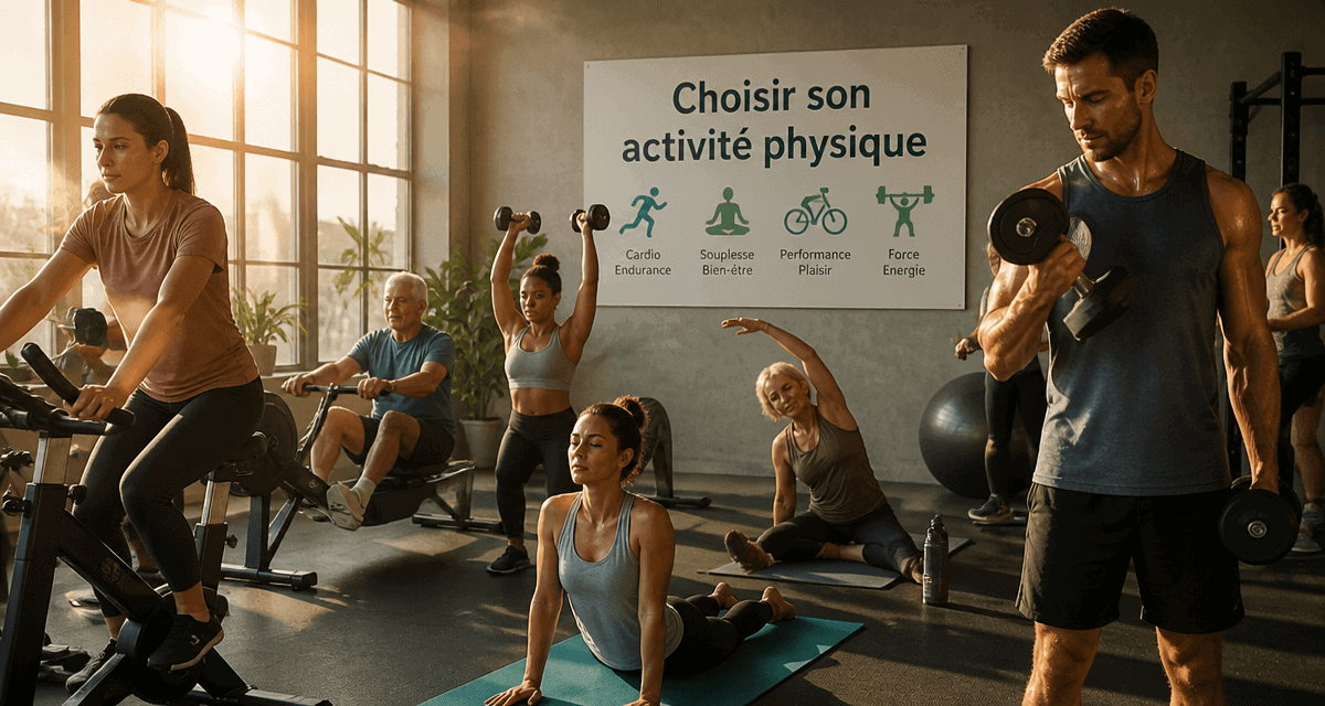 Sport que faire salle de sport groupe diversité