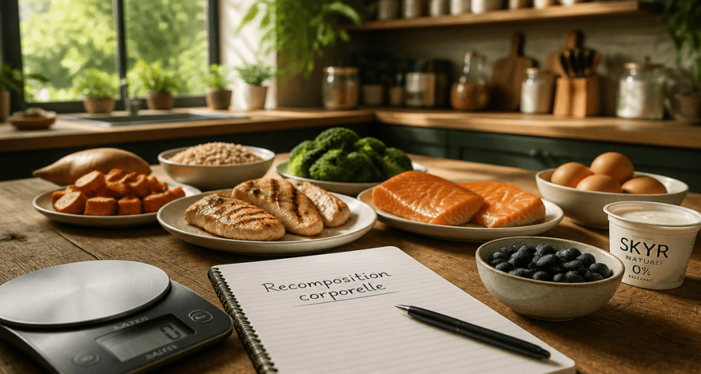 alimentation pour prendre du muscle et perdre de la graisse assiettes équilibrées