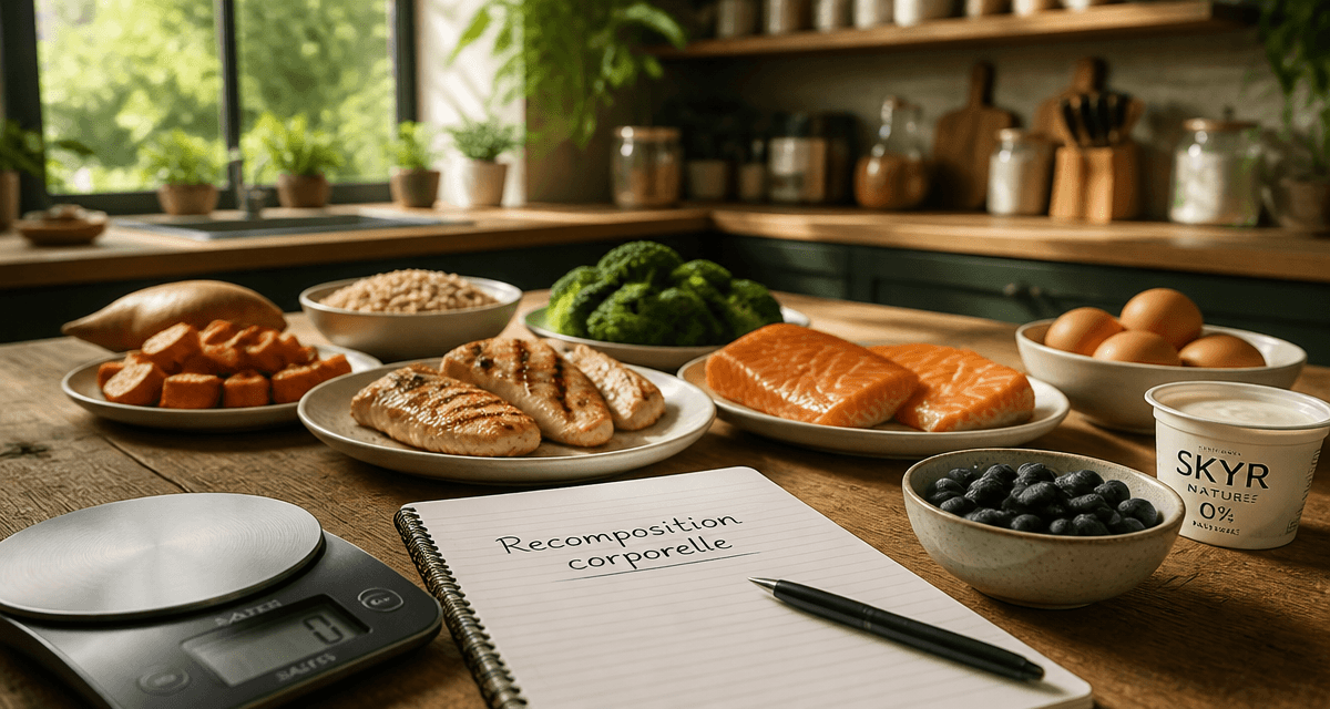 alimentation pour prendre du muscle et perdre de la graisse assiettes équilibrées
