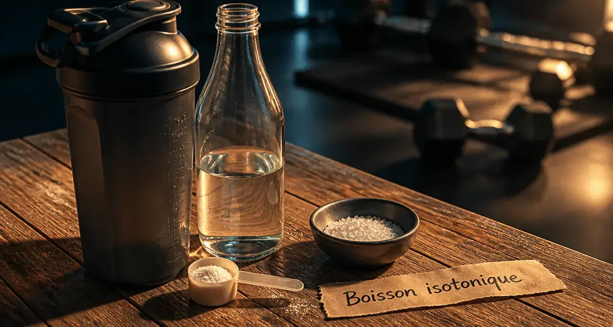 Boisson pour le sport : isotonique, électrolytes et glucides