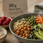 Combien de gramme de fibre par jour ? Bowl fibres 30 g, ingrédients riches en fibres