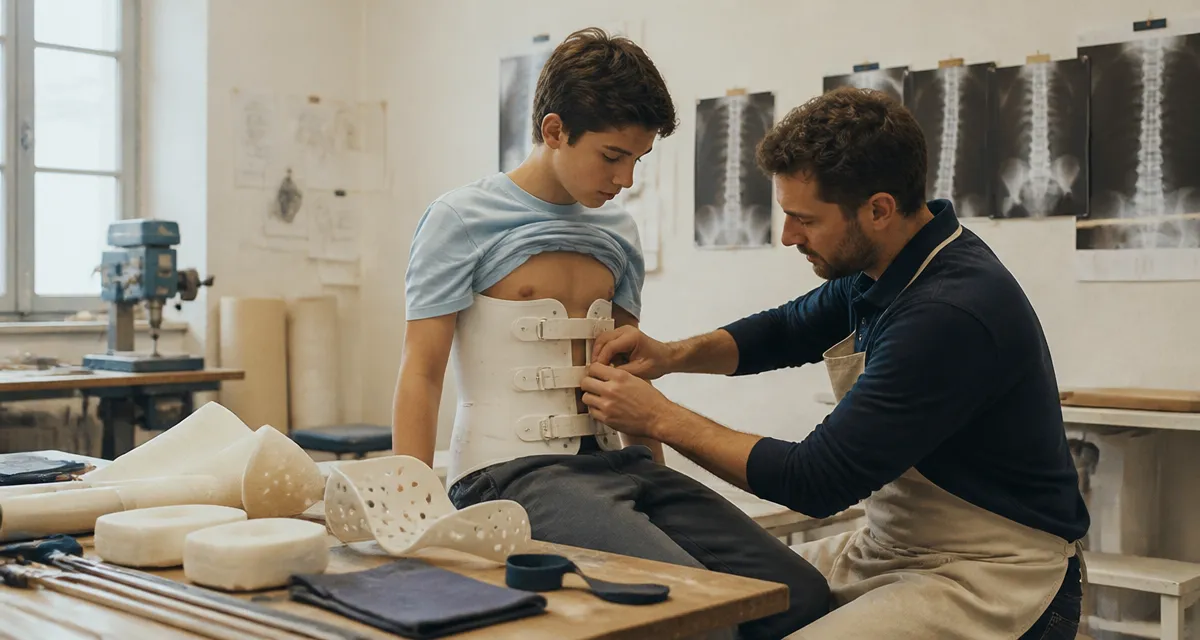 corset pour scoliose prix ajustement adolescent