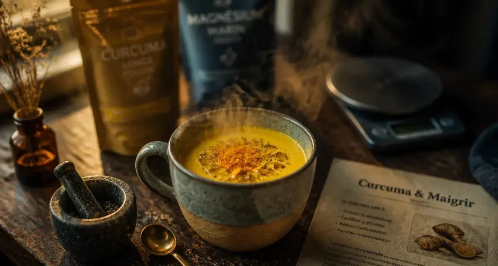 Curcuma et perte de poids : Golden Milk au curcuma
