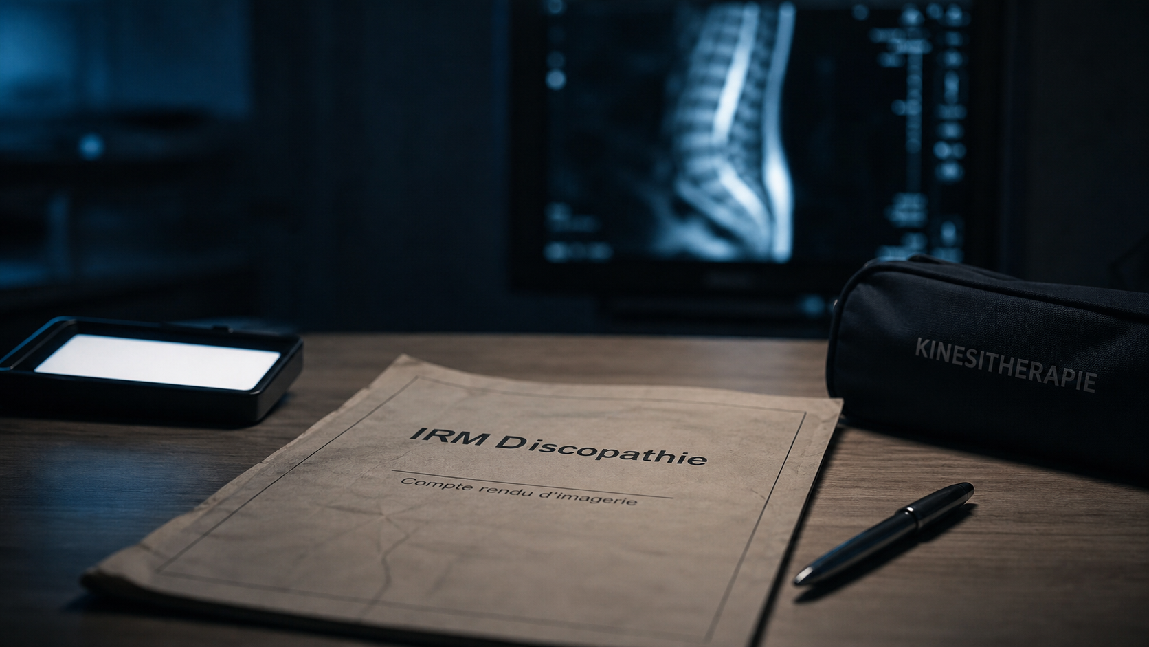 Discopathie dégénérative irm : compte-rendu IRM et classification de Pfirrmann