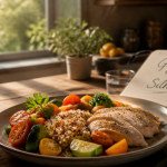 faire baisser la glycemie perte de poids assiette legumes quinoa vinaigre
