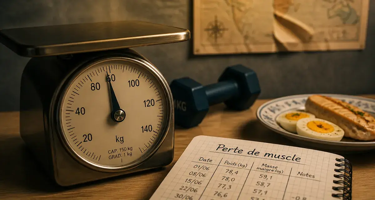 Fonte musculaire et perte de poids : perte de 5 % fragilise l’immunité
