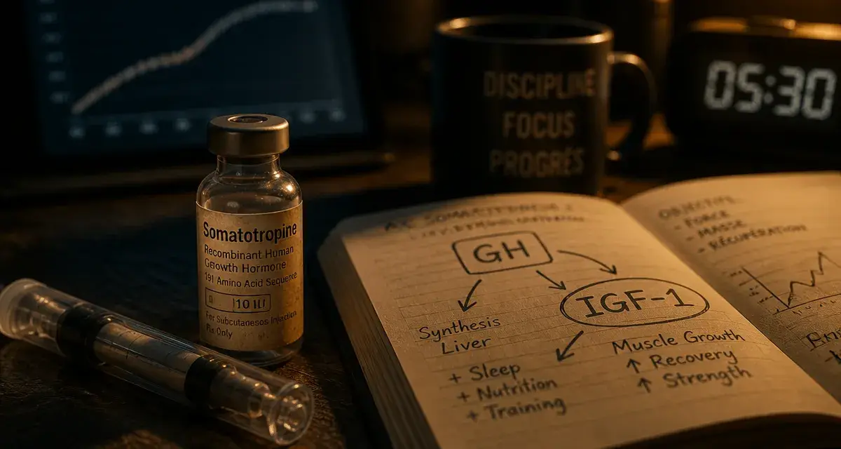 Hormone de croissance pour musculation : GH vers IGF-1