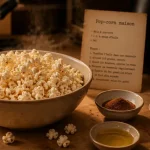 Le pop corn fait il grossir ? Pop-corn nature fumant