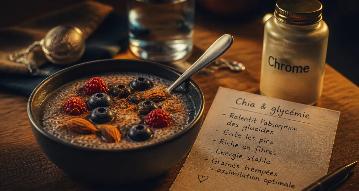 Médicament pour supprimer l envie de sucre : chia pudding, cannelle, amandes