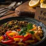 Aliments avec beaucoup de fer : lentilles et pois chiches avec vitamine C