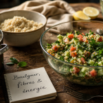 Boulgour feculent : salade de boulgour et herbes fraîches