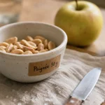 Cacahuète bienfaits : poignée de 30 g de cacahuètes nature