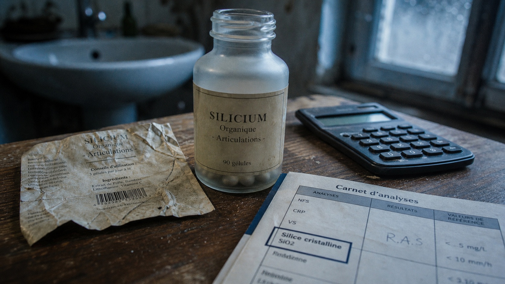 Danger du silicium organique : silice cristalline et grossesse, effets sur les reins