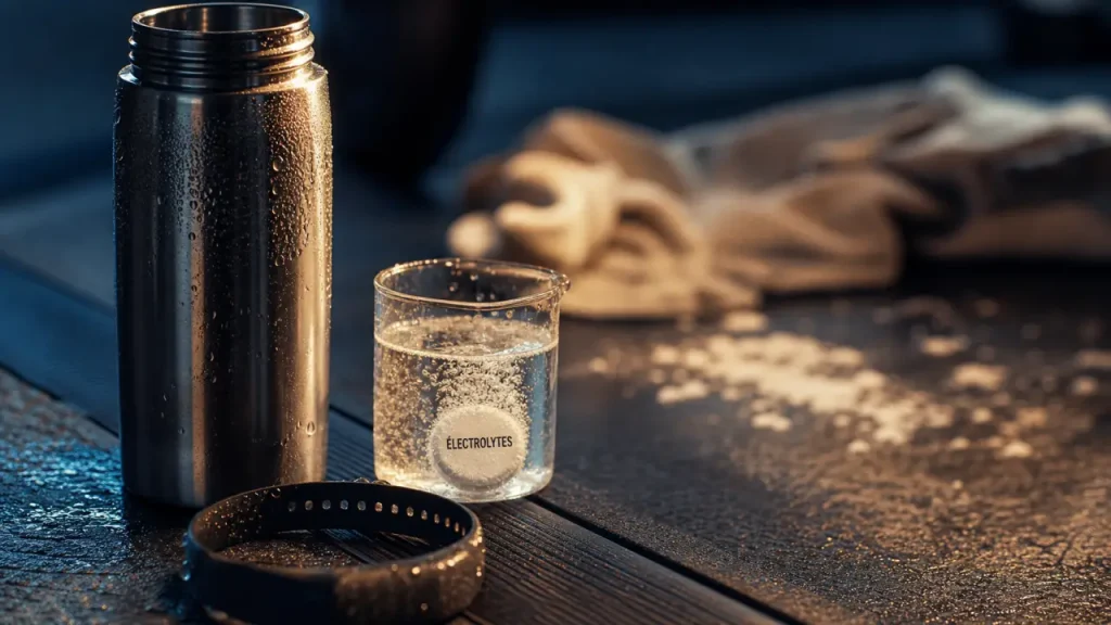 Eau seule ou électrolytes : quand le sodium devient utile pendant le sport