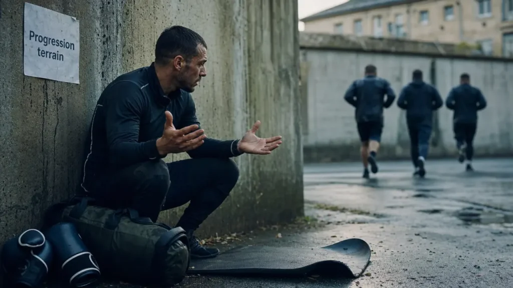 Entraînement militaire : cardio, poids du corps et progression sans blessure
