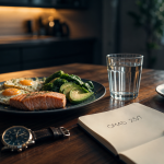 OMAD 23 heures : manger une fois par jour, assiette et eau, jeûne