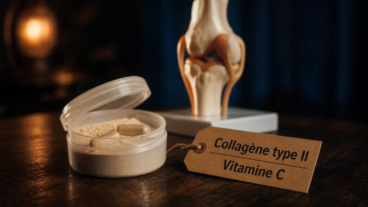 Quel est le meilleur collagène pour l’arthrose : collagène type II et vitamine C