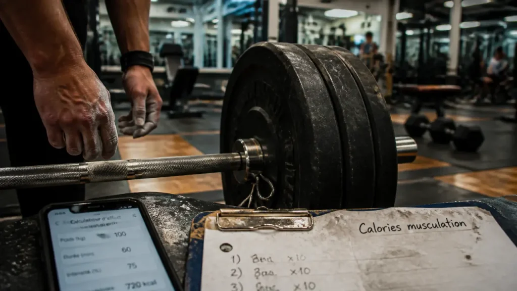 Musculation et calories : combien brûle une séance selon votre poids et son intensité