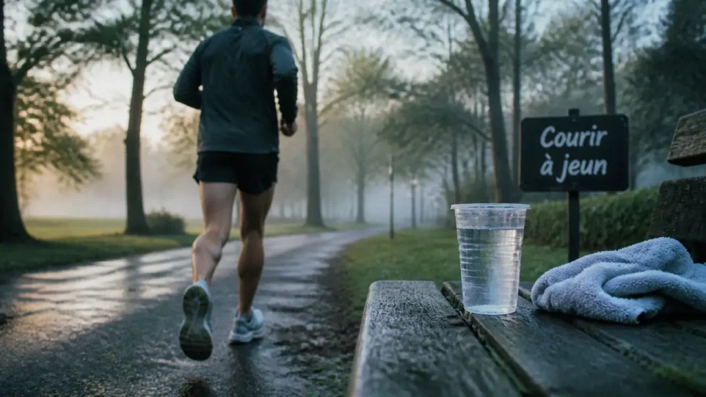 Courir à jeun le matin : endurance, hydratation et 1h30 maximum