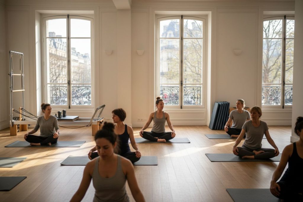 Où trouver un cours de Pilates dans le 8ème arrondissement ?