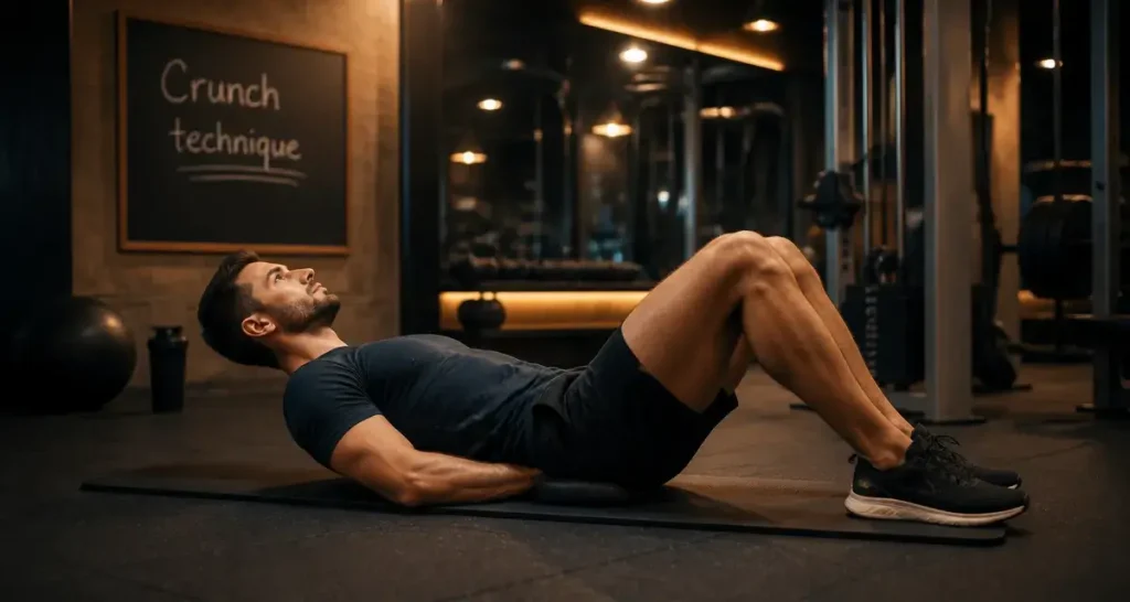 Crunch muscu : tonification efficace ou menace pour vos lombaires ?