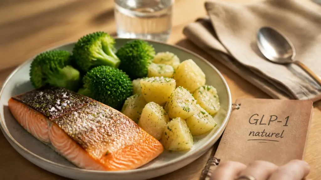 GLP-1 naturel : des repas plus lents, plus riches et plus rassasiants