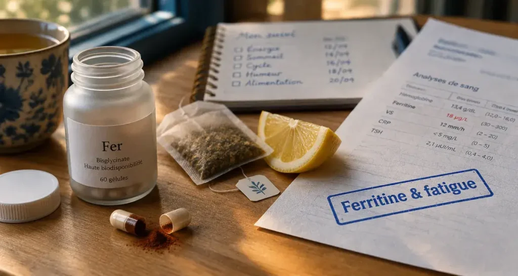 Complément alimentaire fer : bisglycinate, sulfate ou liposomal, lequel supporte-t-on vraiment ?