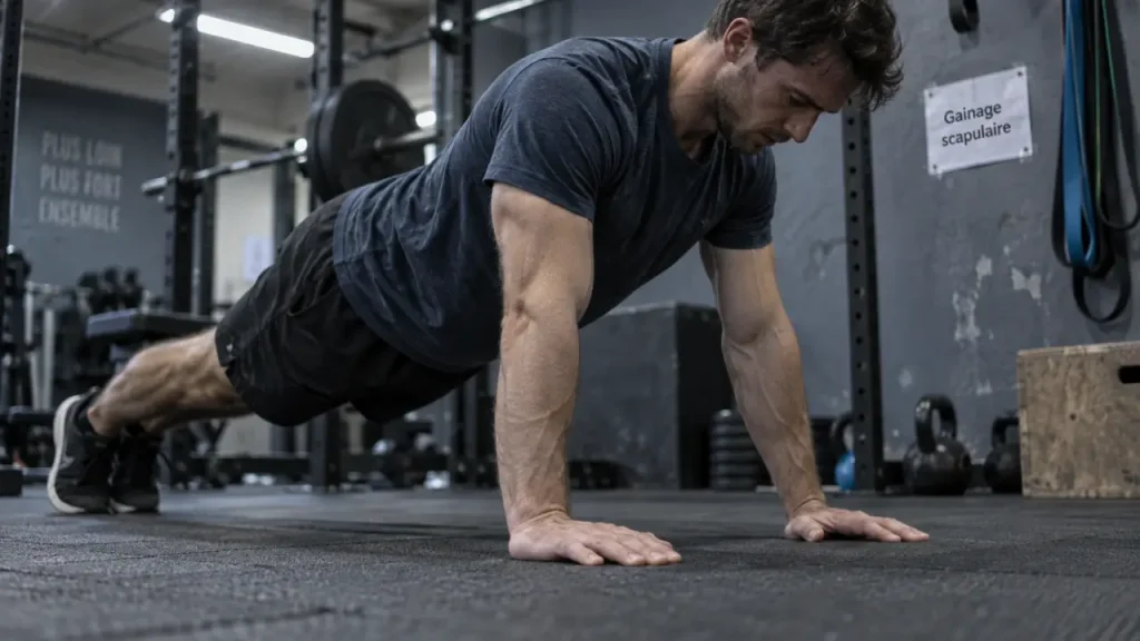 Gainage scapulaire : 3 exercices pour stabiliser les épaules sans hausser les trapèzes