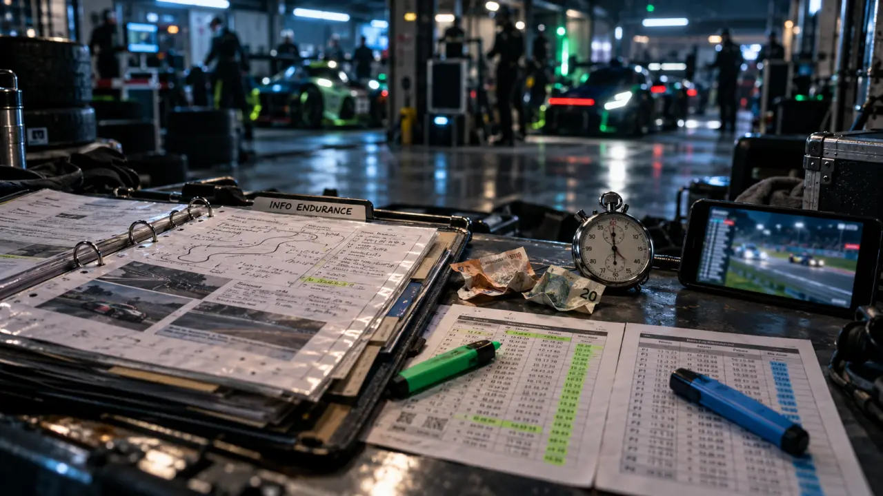 Info endurance : repères WEC, Le Mans et standings, suivi course live